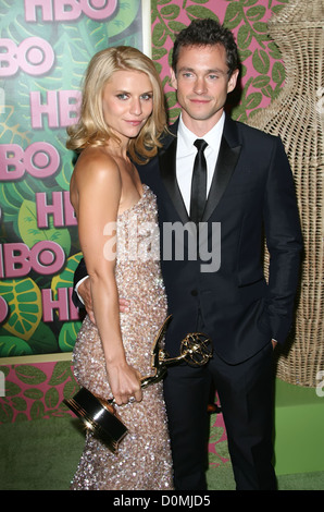 Claire Danes et Hugh Dancy HBO's 62e Primetime Emmy Awards After Party qui a eu lieu au Pacific Design Center - Arrivées Banque D'Images