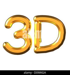 3d word pour adv ou autres fins utiliser Banque D'Images