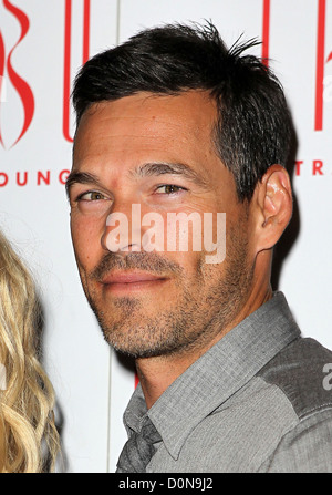 Eddie Cibrian LeAnn Rimes en fête son anniversaire Ultra TABU Lounge at MGM Grand Resort Casi Las Vegas, Nevada - 04.09.10 Banque D'Images