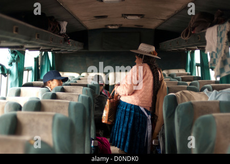 Ollague-Avaroa marché mensuel, à la frontière du Chili et de la bolivie Banque D'Images