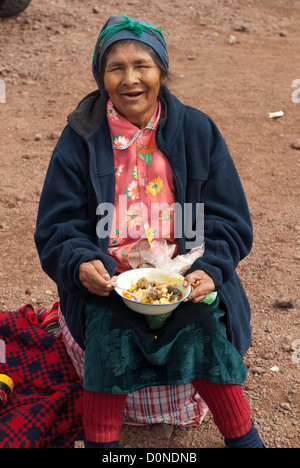 Ollague-Avaroa marché mensuel, à la frontière du Chili et de la bolivie Banque D'Images