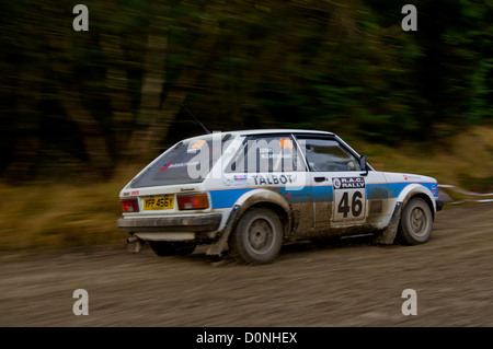 Pickering, North Yorkshire, UK. Le Roger Albert Clark Rally 2012 Banque D'Images