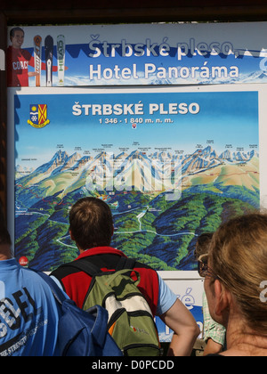 Strbske Pleso, République Slovaque, Hohe Tatra Banque D'Images