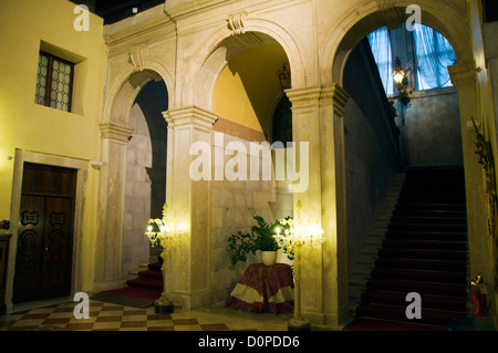 Ca'Sagredo hall de l'hôtel Banque D'Images