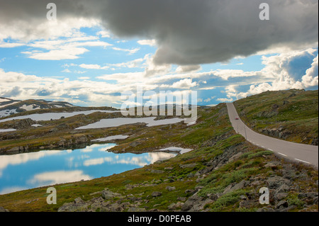 Scenic Route 55, Norvège Banque D'Images