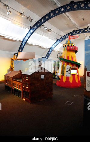 Une exposition dans le Black Country Living Museum Banque D'Images