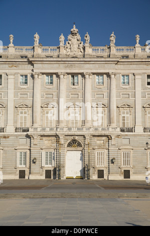 Palais royal le monument public à Madrid Espagne Banque D'Images