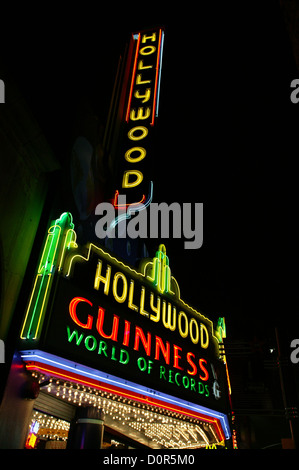 Des records du monde Guinness, Hollywood, CA Banque D'Images