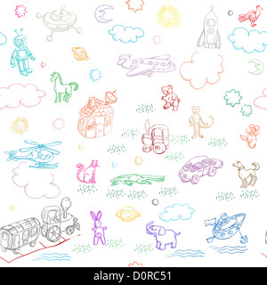 jouet doodles Banque D'Images