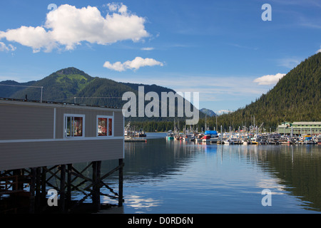 Petersburg, Alaska. Banque D'Images