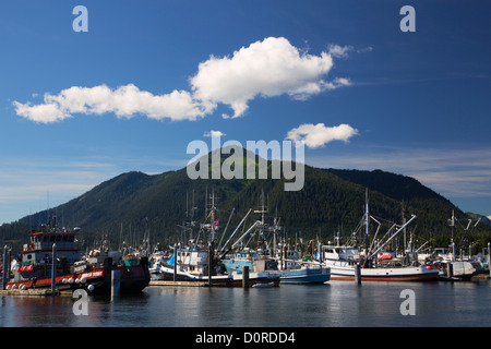 Petersburg, Alaska. Banque D'Images