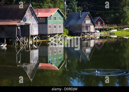 Petersburg, Alaska. Banque D'Images