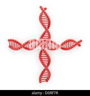 Symbole de la santé génétique Banque D'Images