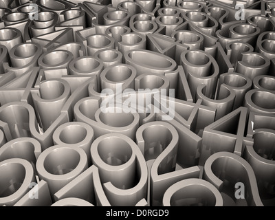 Nombres aléatoires Banque D'Images