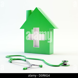 Symbole nationale en soins de santé Banque D'Images