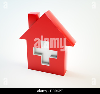 Symbole nationale en soins de santé Banque D'Images