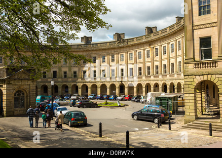 Le Croissant, Buxton, Derbyshire, Royaume-Uni. Banque D'Images