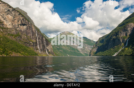 Fjord de Geiranger, Norvège Banque D'Images