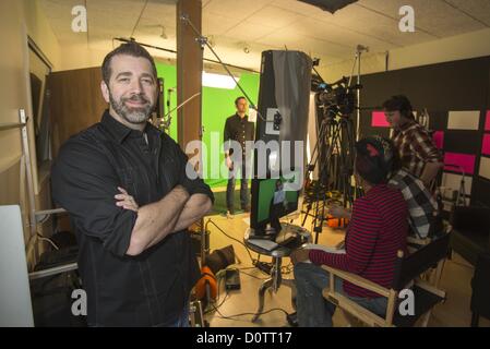 20 novembre 2012 - Los Angeles, Californie (CA, United States - Chris Cowan, directeur des émissions non scénarisées, BermanBraun. (Crédit Image : © Chiu/ZUMAPRESS.com) Ringo Banque D'Images