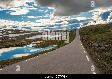 Scenic Route 55, Norvège Banque D'Images