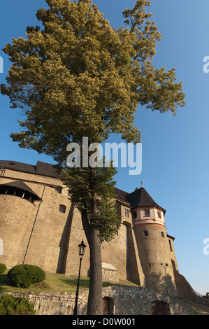 Elk188-2498/ République tchèque, Loket nad Ohri, château, 14e-20e c Banque D'Images