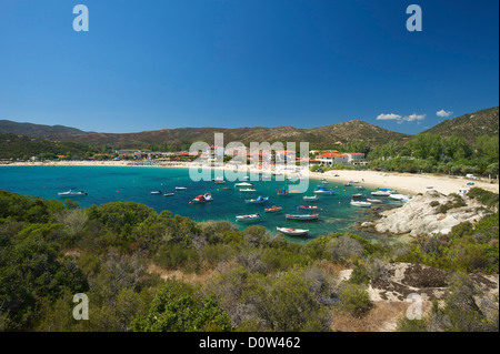 La Chalcidique, en Grèce, en Chalcidique, voyage, vacances, Europe, European, jour, plage de Kalamitsi, Sithonia, Kalamitsi, plage de sable fin, de sable b Banque D'Images