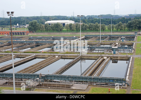 L'usine de traitement de l'eau Banque D'Images