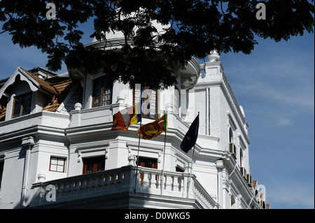 Tour de l'hôtel Queens, Kandy, Sri Lanka Banque D'Images