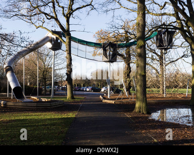 Grand et d'élaborer pour l'escalade dans la région de Preston Park Stockton-on-Tees Banque D'Images