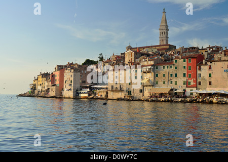 Rovigno / Rovinj, Istrie, Croatie. Banque D'Images