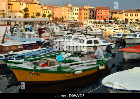 Rovigno / Rovinj, Istrie, Croatie. Banque D'Images