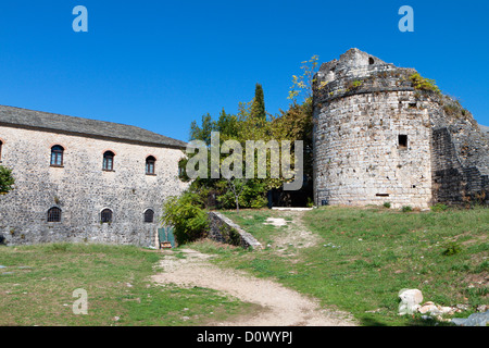 Son château à Kale ville de Ioannina en Grèce Banque D'Images