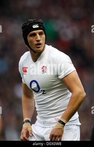 TOM WOOD ANGLETERRE TWICKENHAM MIDDLESEX ANGLETERRE RU 01 Décembre 2012 Banque D'Images