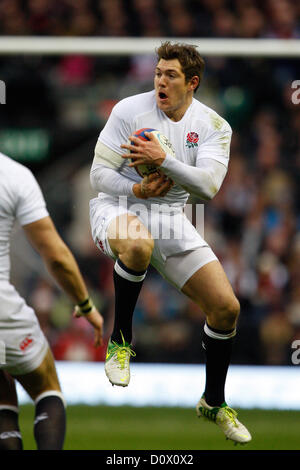 ALEX GOODE TWICKENHAM MIDDLESEX ANGLETERRE ANGLETERRE RU 01 Décembre 2012 Banque D'Images