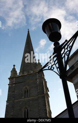 Cathédrale St Columb Londonderry en Irlande du Nord Banque D'Images