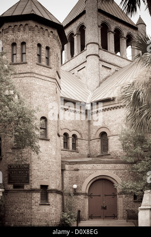 L'Église congrégationaliste circulaire, Charleston, SC Banque D'Images