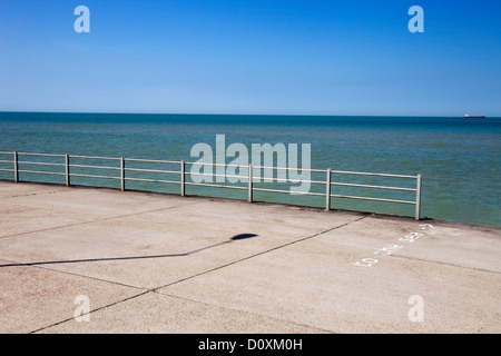 Promenade en bord de mer, Margate, Kent, UK Banque D'Images