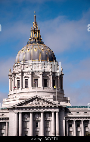 L'Hôtel de ville de San Francisco en Californie USA Banque D'Images