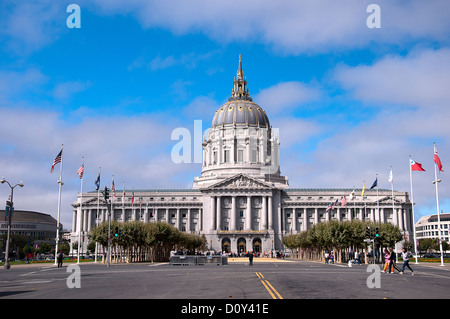 L'Hôtel de ville de San Francisco à San Francisco California USA Banque D'Images