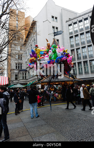 Ballons Noël, Berlin Banque D'Images