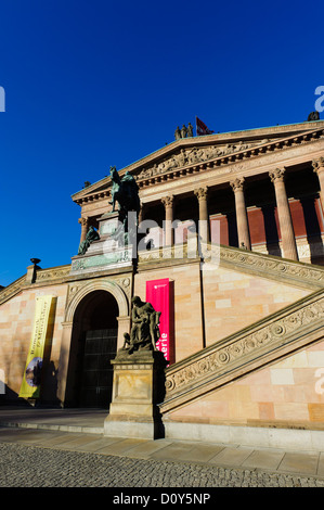 Alte Galerie Nationale, Berlin Banque D'Images