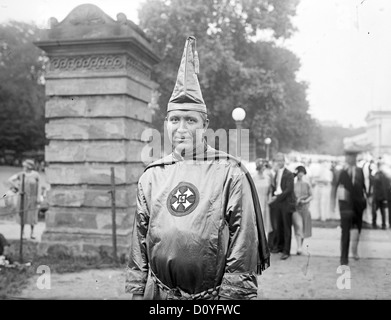 HIRAM WESLEY EVANS (1881-1966) de l'Assistant d'Impériale second Ku Klux Klan à Washington le 13 septembre 1926 Banque D'Images