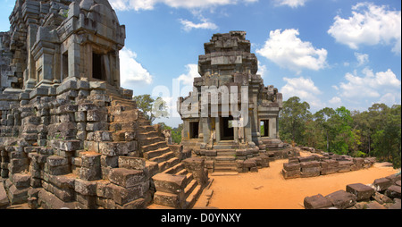 -Angkor Wat temple Ta Keo Cambodge Banque D'Images