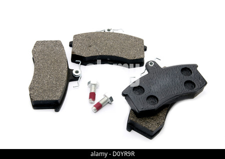 Plaquettes de frein pour les voitures Banque D'Images