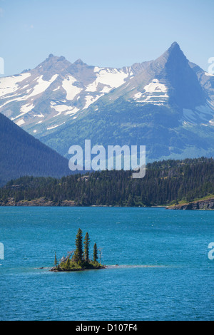 Le Glacier National Park, Montana. Banque D'Images