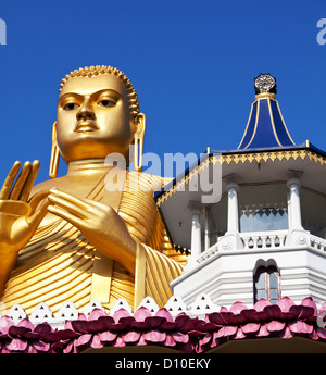 Goldem Temple dans Dambulla, Sri Lanka Banque D'Images