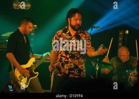 Stnnng effectuer à toutes les parties de demain,Camber Sands, seigle, Sussex, Angleterre, Royaume-Uni. Banque D'Images