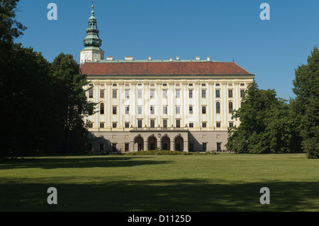 République tchèque188-3607 Elk, Kromeriz, de l'archevêque, chateau, 17e c, à partir d'Podzamecka Jardin Banque D'Images