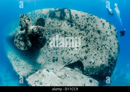 Épave du Salem Express, Safaga, Egypte, Mer Rouge, Océan Indien Banque D'Images
