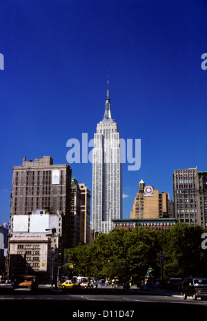 1980 Empire State Building NEW YORK CITY NY Banque D'Images